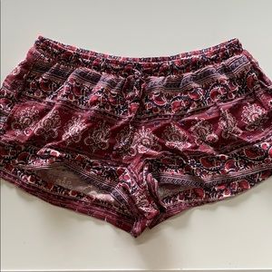 American eagle boho flowy shorts